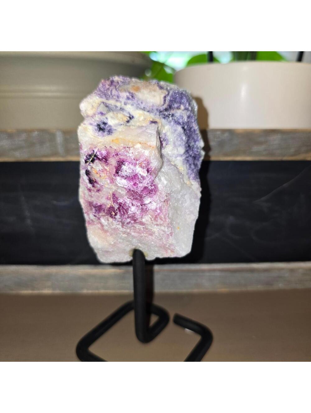 62-2. Mounted Fluorite Specimen